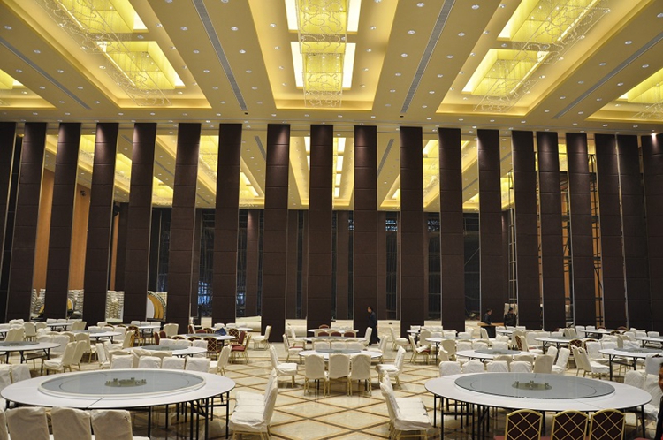 banquet hall movable operable wall partition